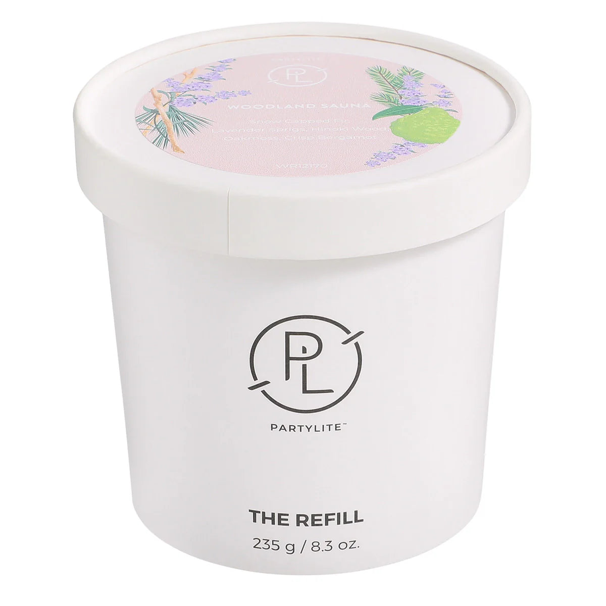Refillable by PartyLite Woodland Sauna Candle Refill