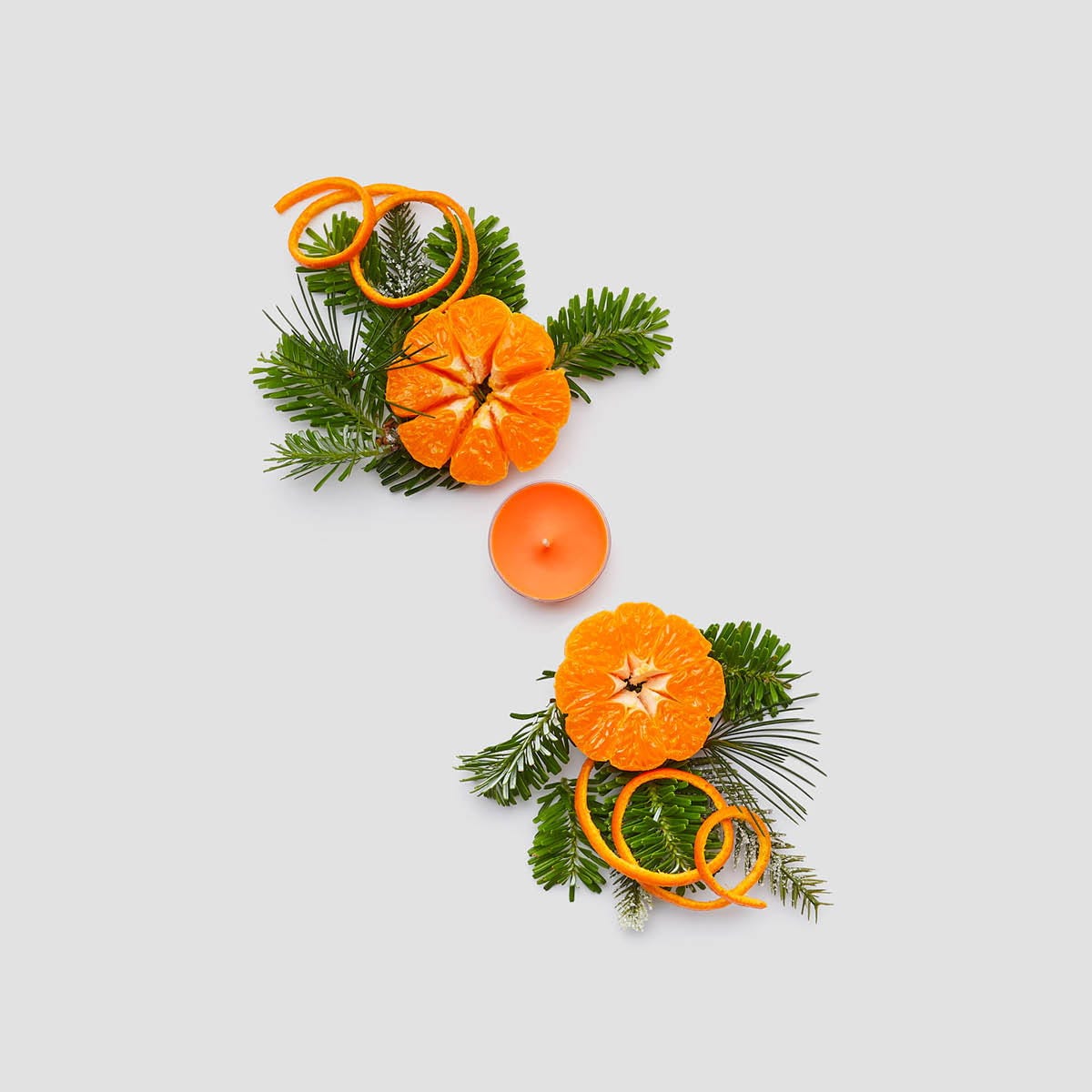 Clementine Garland Universal Tealight Candles