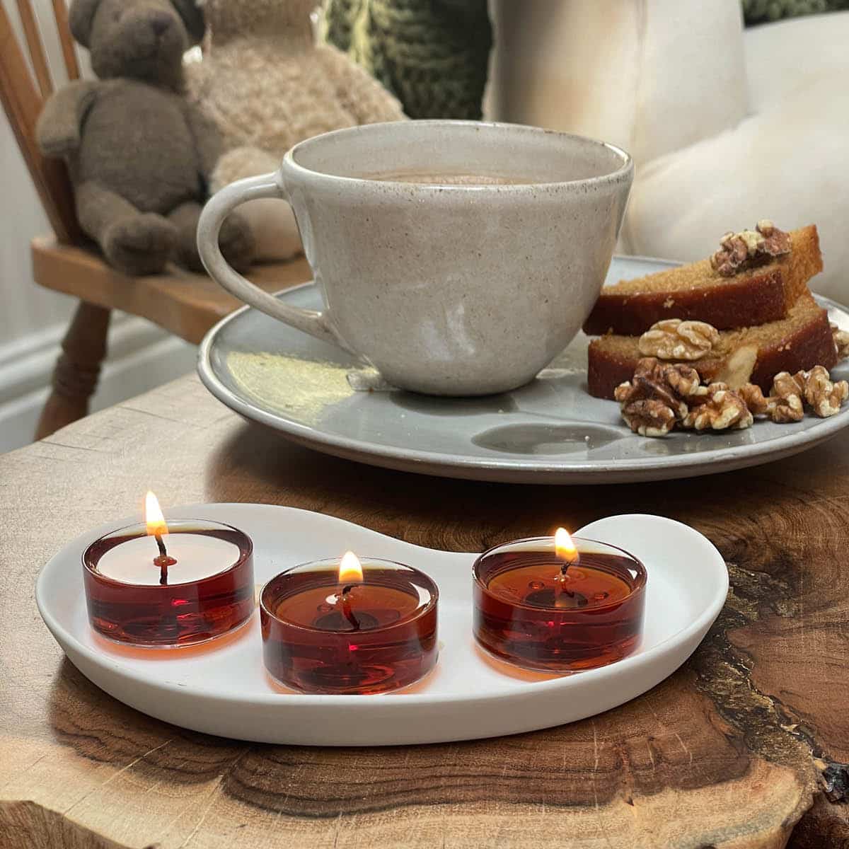 Banana Walnut Bread Universal Tealight Candles