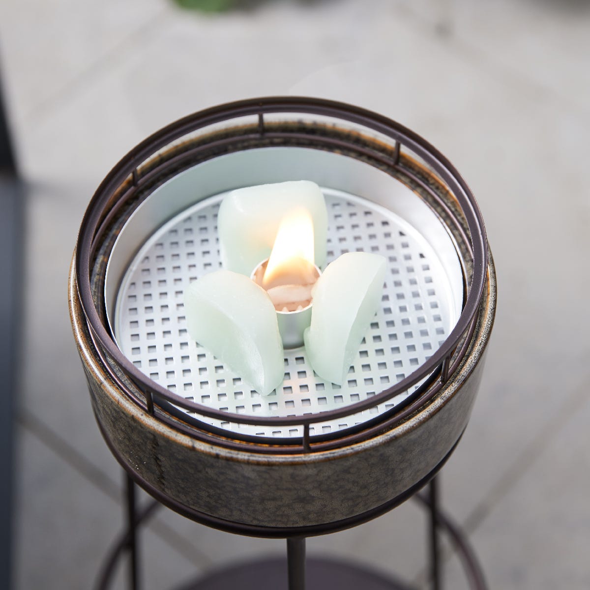 Peach Honey Citronella Fragrance Flame™ Wax Melts - Outdoor