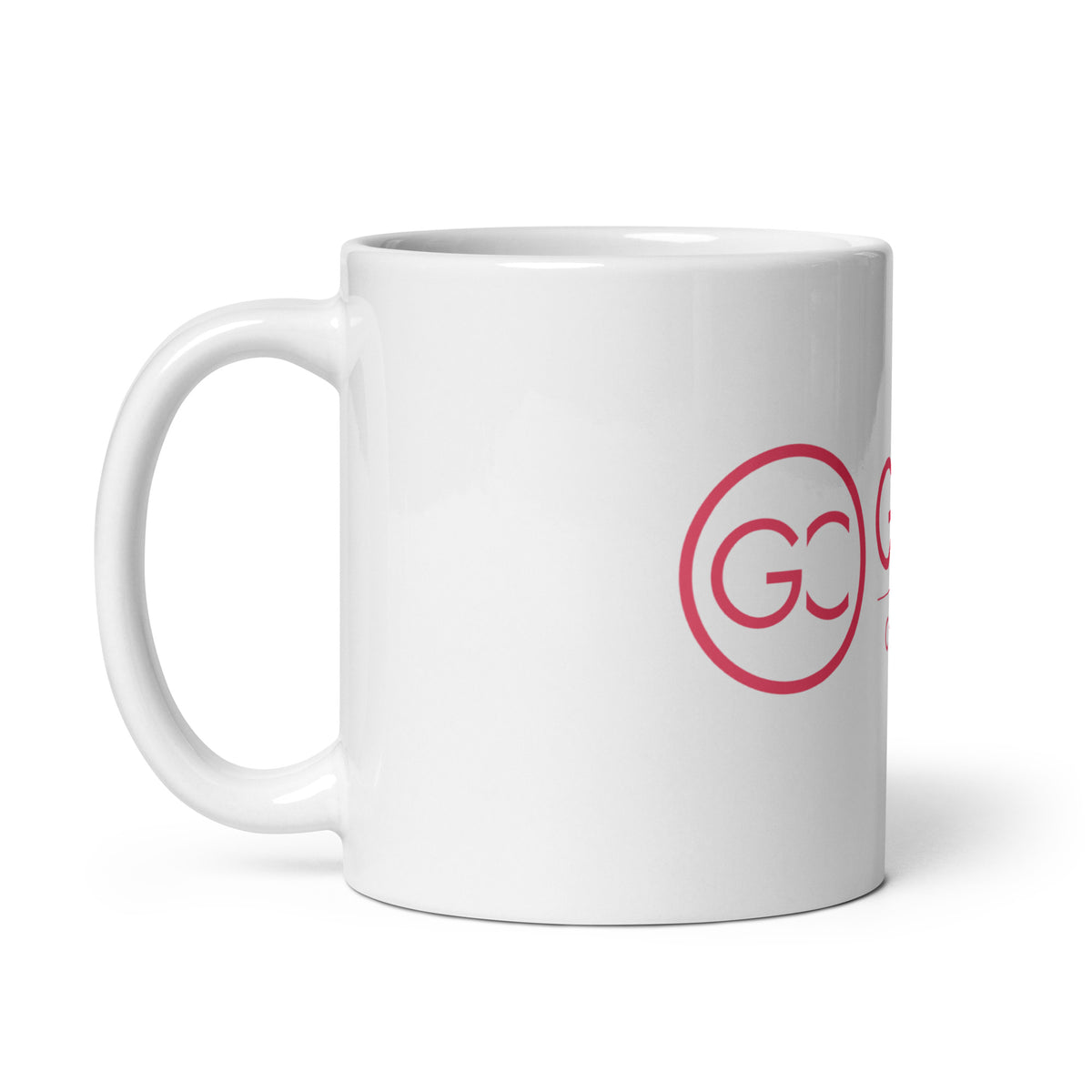 Glow Collection White glossy mug