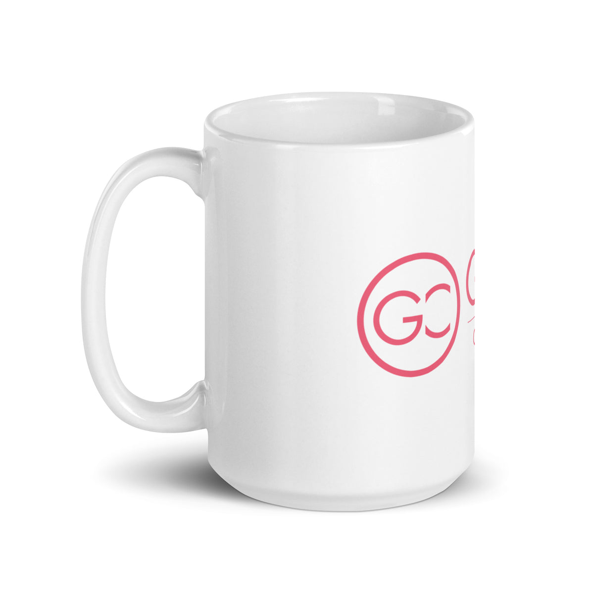 Glow Collection White glossy mug